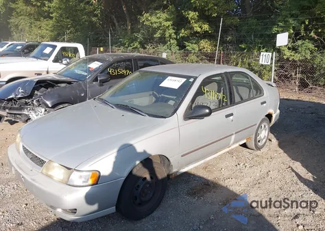 1998 Nissan Sentra Gle/Gxe/Xe from USA, damaged, VIN 1N4AB41D5WC711486